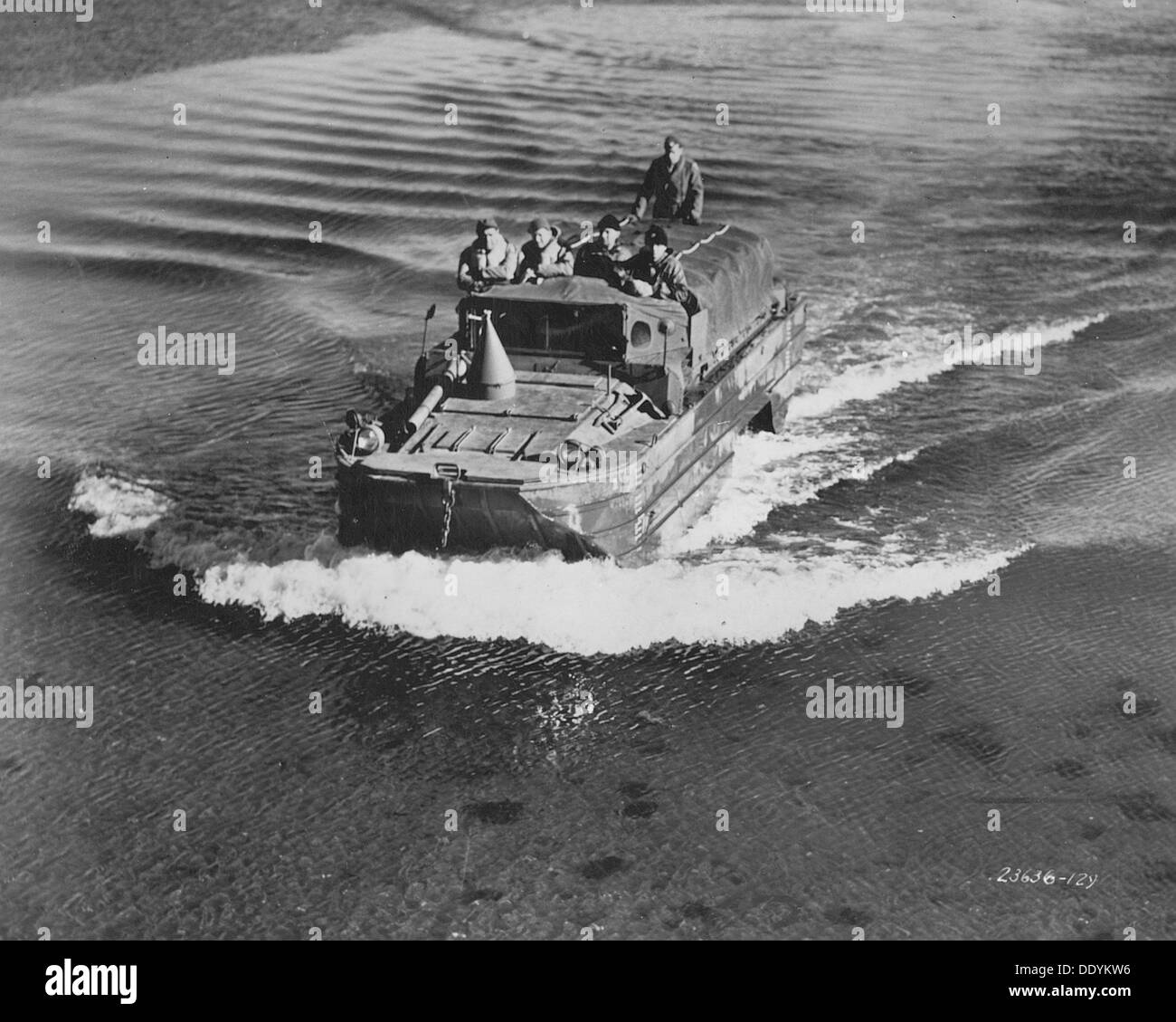 Dukw at the Closed Breakwater: A Unique Sight