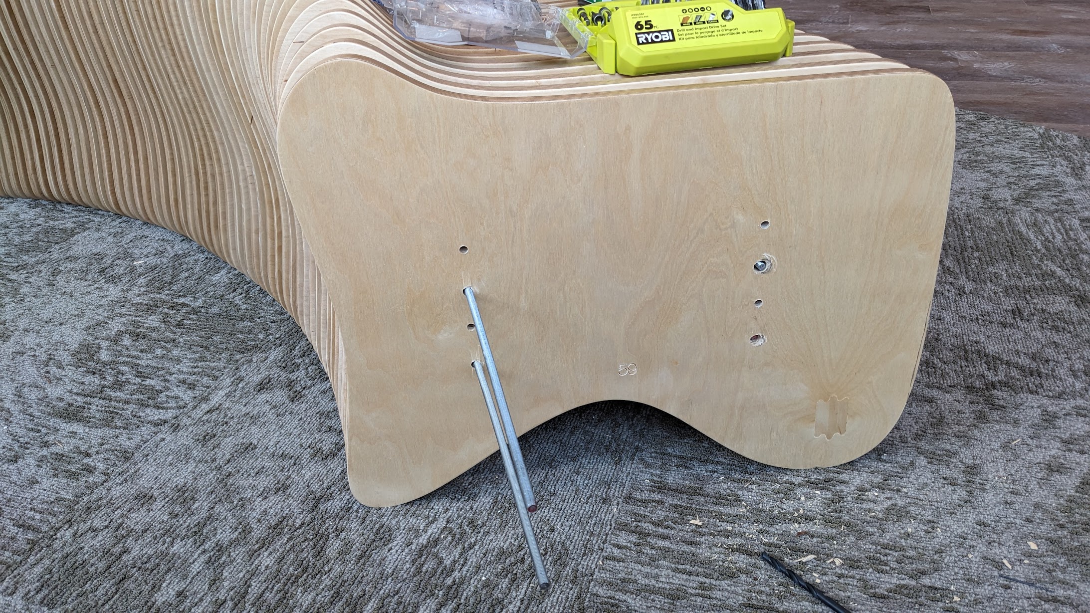 Innovative Parametric Bench Designed by Terraform