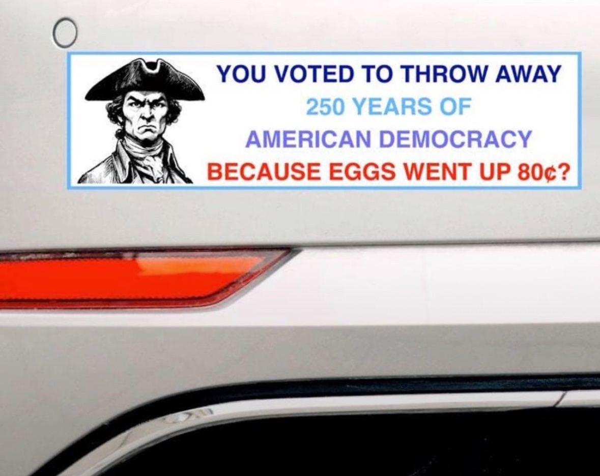 Eggs, milk, and gas prices still stuck since Election Day...