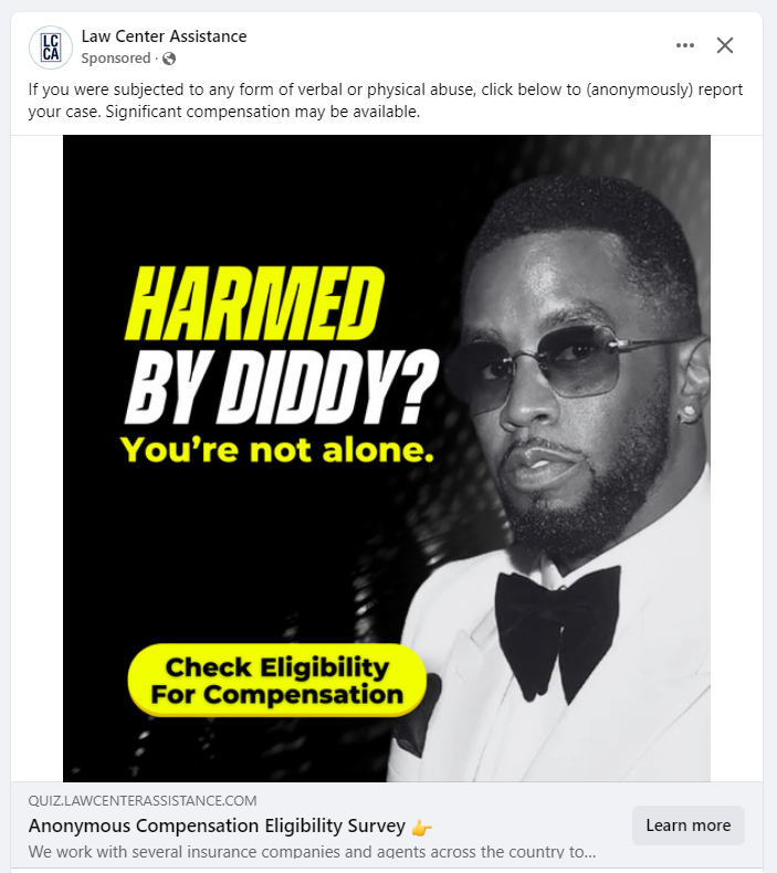 I Thought This Was a Joke, But It's Actually a Real Law Firm Ad!