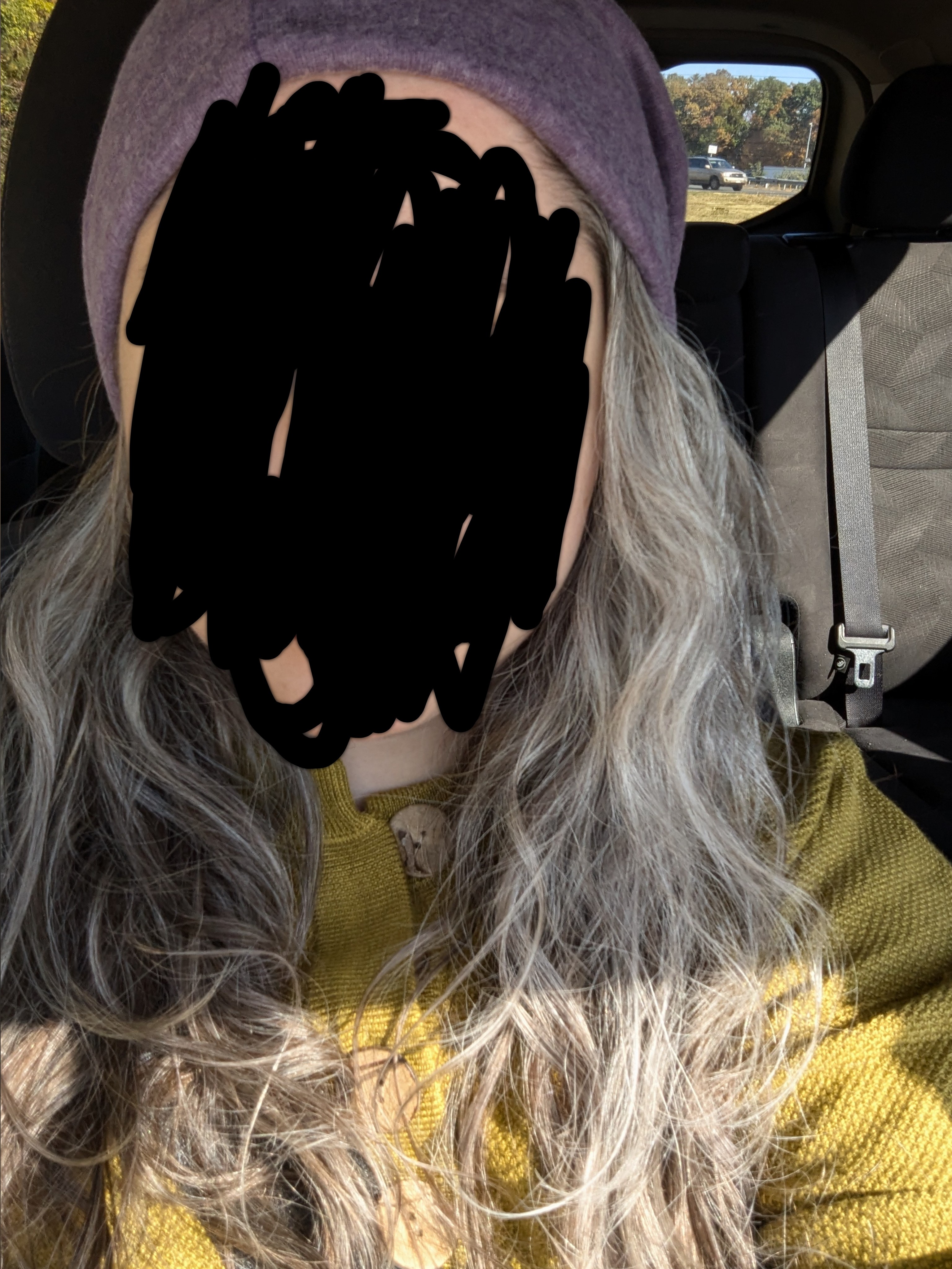 Started going gray at 7, now fully embracing the salt and pepper look at 31