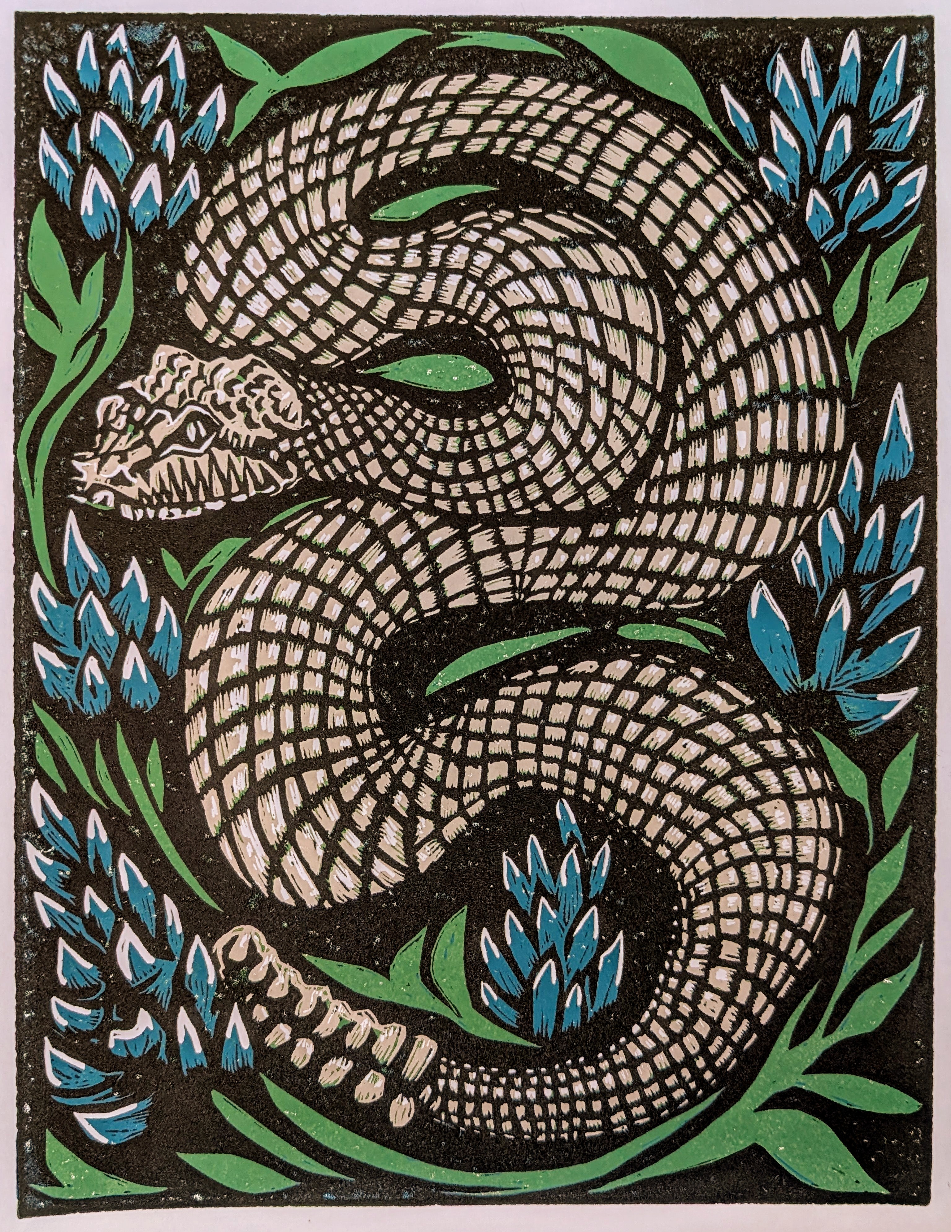 The Wild Side of Nature: Meet the Blue Bonnet Rattler