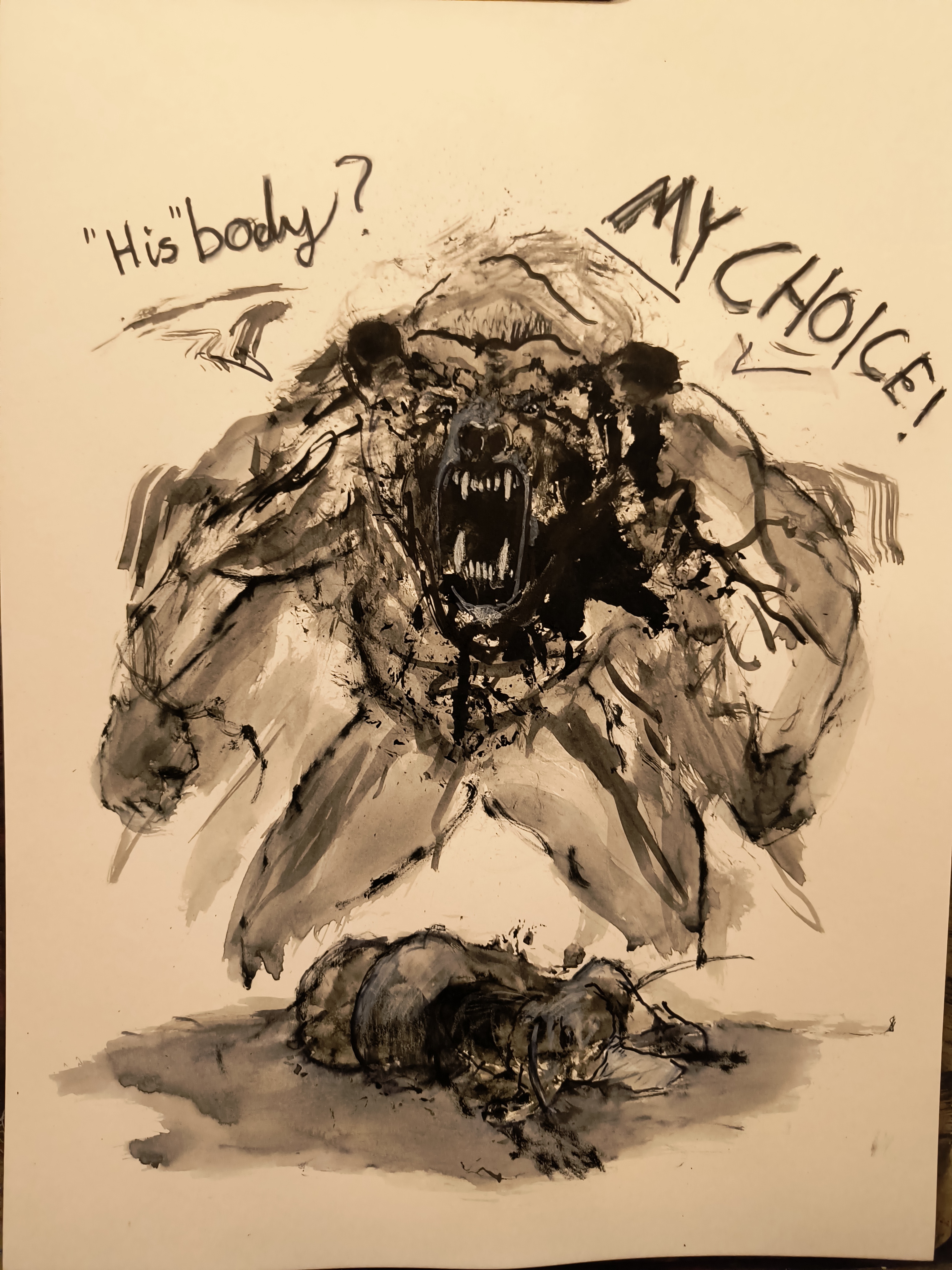 His body? That's a decision for the Bears!