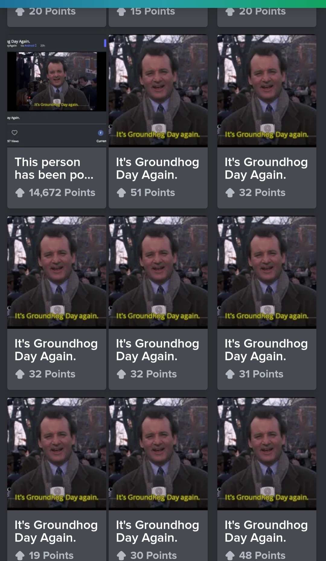 Guess What? It's Groundhog Day Again!