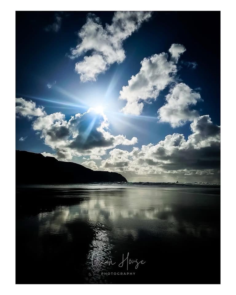 Sunlight Breaking Through the Clouds: A Breathtaking Moment