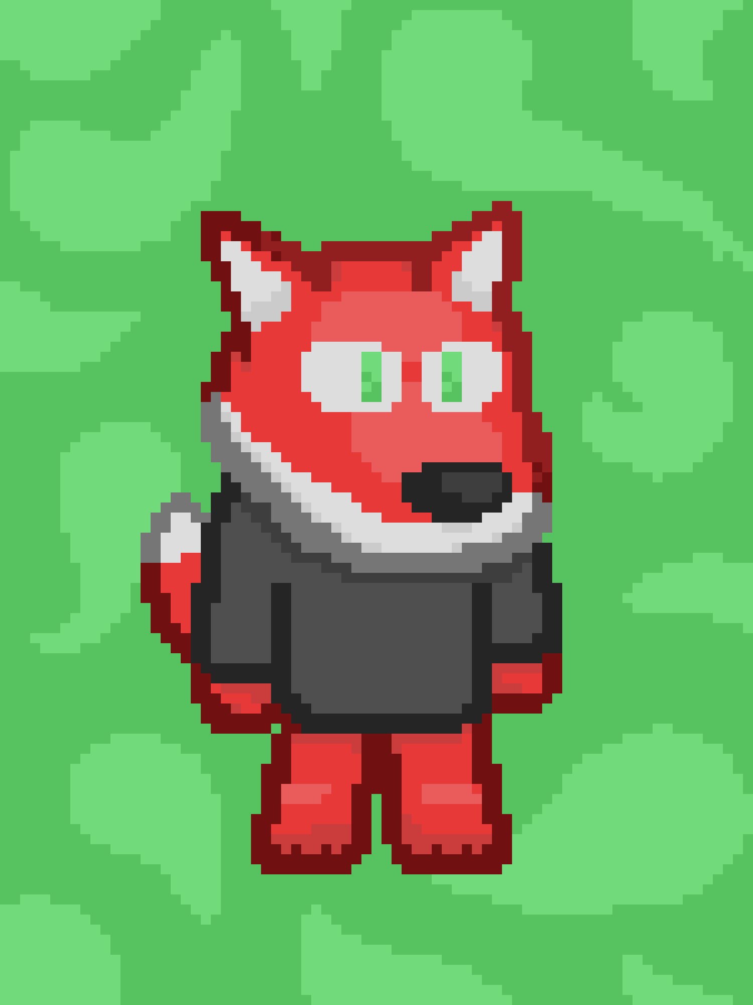 A stunning Red Fox in its natural habitat