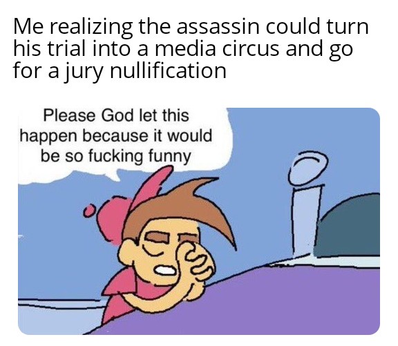 Come on, Mr. Italian Man! You're Going to Jail Either Way—Go Out Like a Boss!