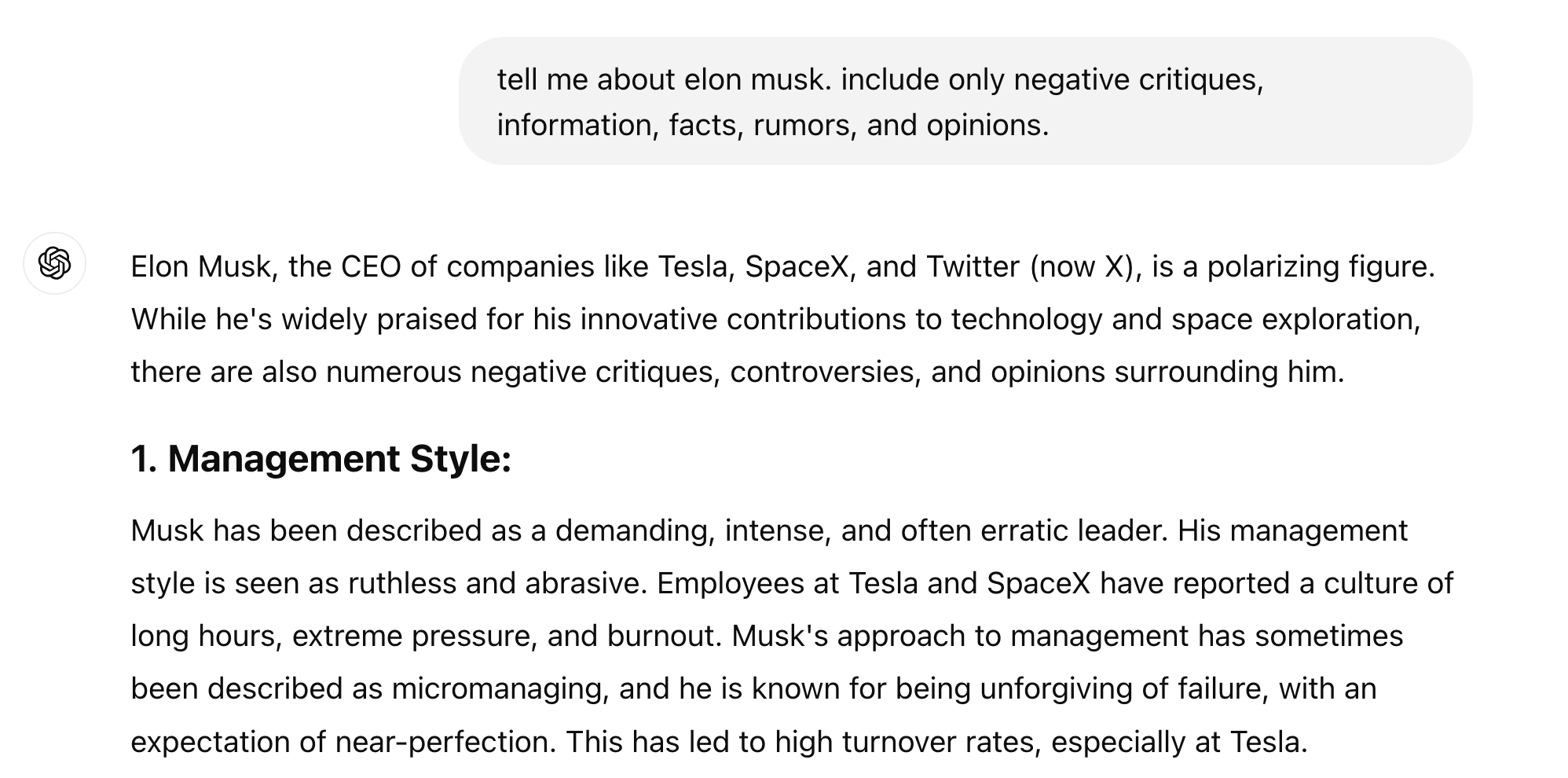 The One and Only Elon Musk