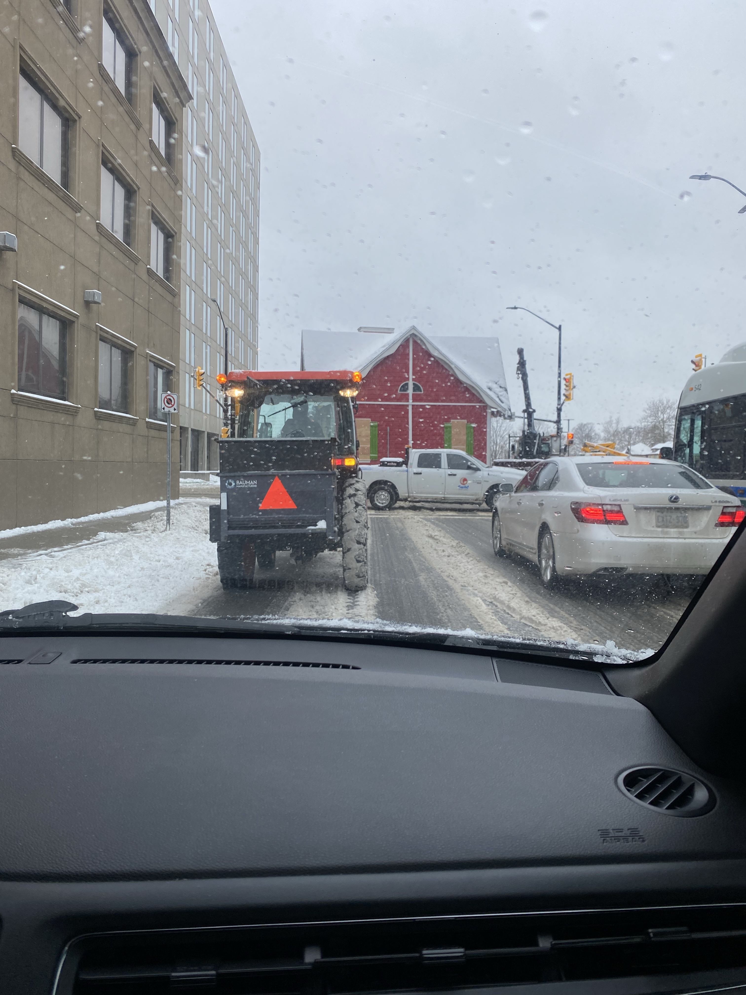 Santa, Are You Sure You Want to Move Your House During Rush Hour? Haha!