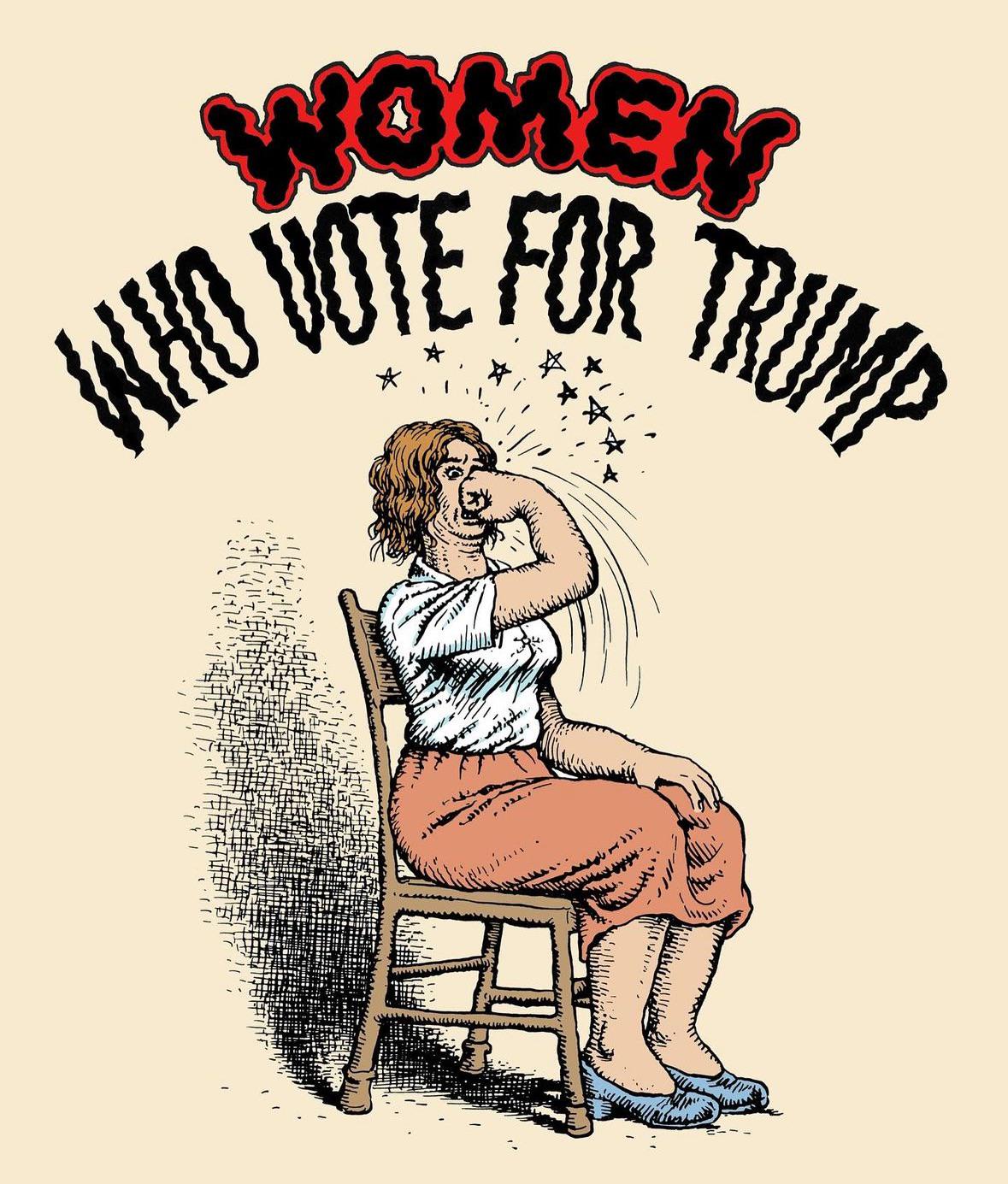 A classic Robert Crumb cartoon that speaks volumes