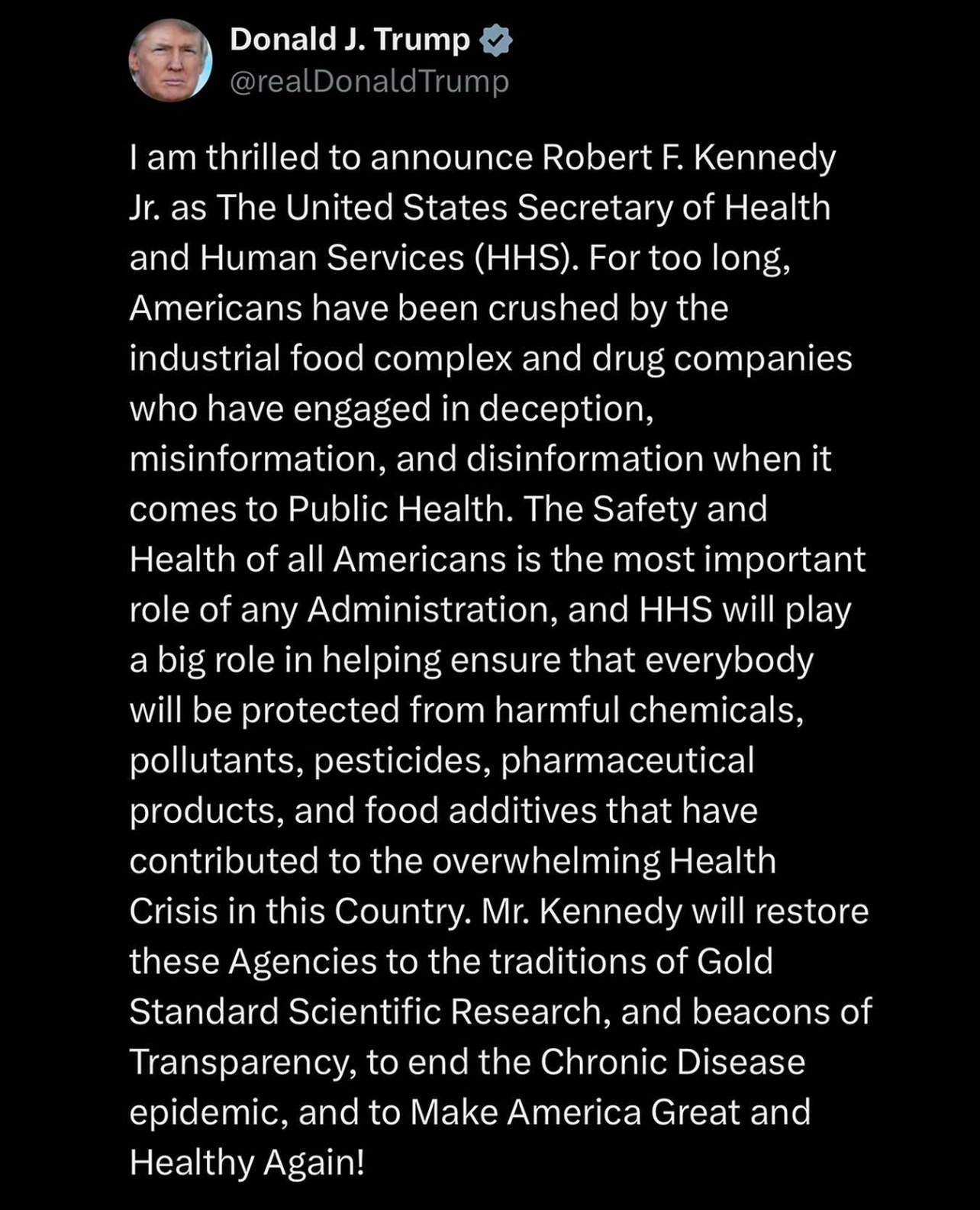 Just wait until we all face the return of polio!