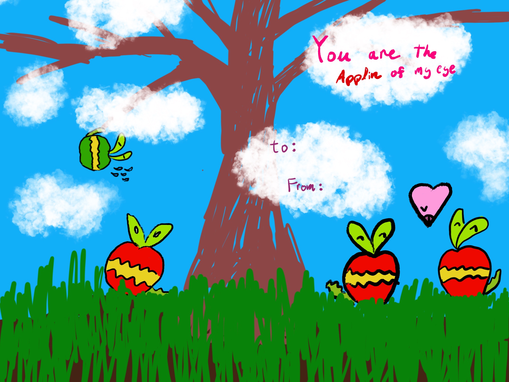 Apples to Apples: A Love Story!