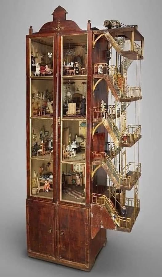A Stunning 4-Story Doll's House: A Child's Dream Home