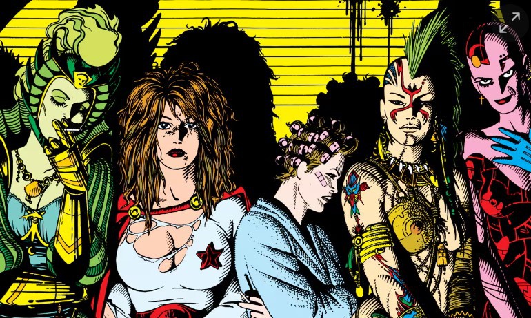 A Classic Scene from Love And Rockets