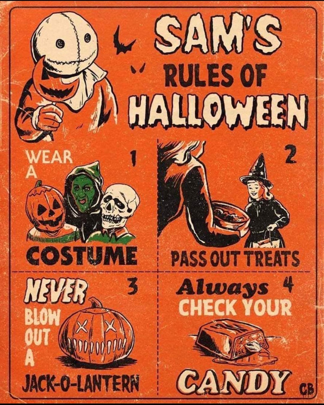 Don't Forget to Follow Sam's Important Guidelines!