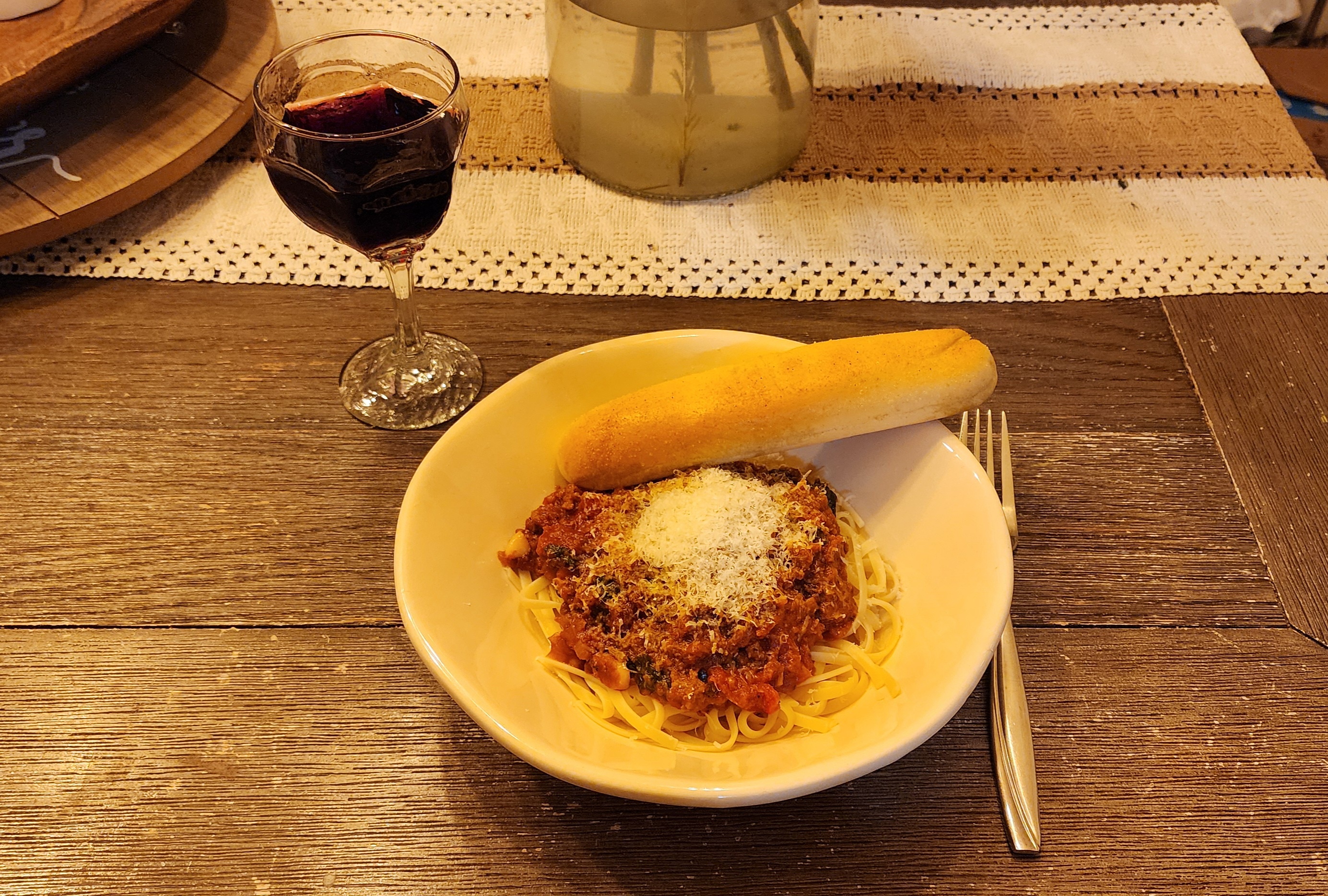 Culinary Success: My Delicious Bolognese with Linguine