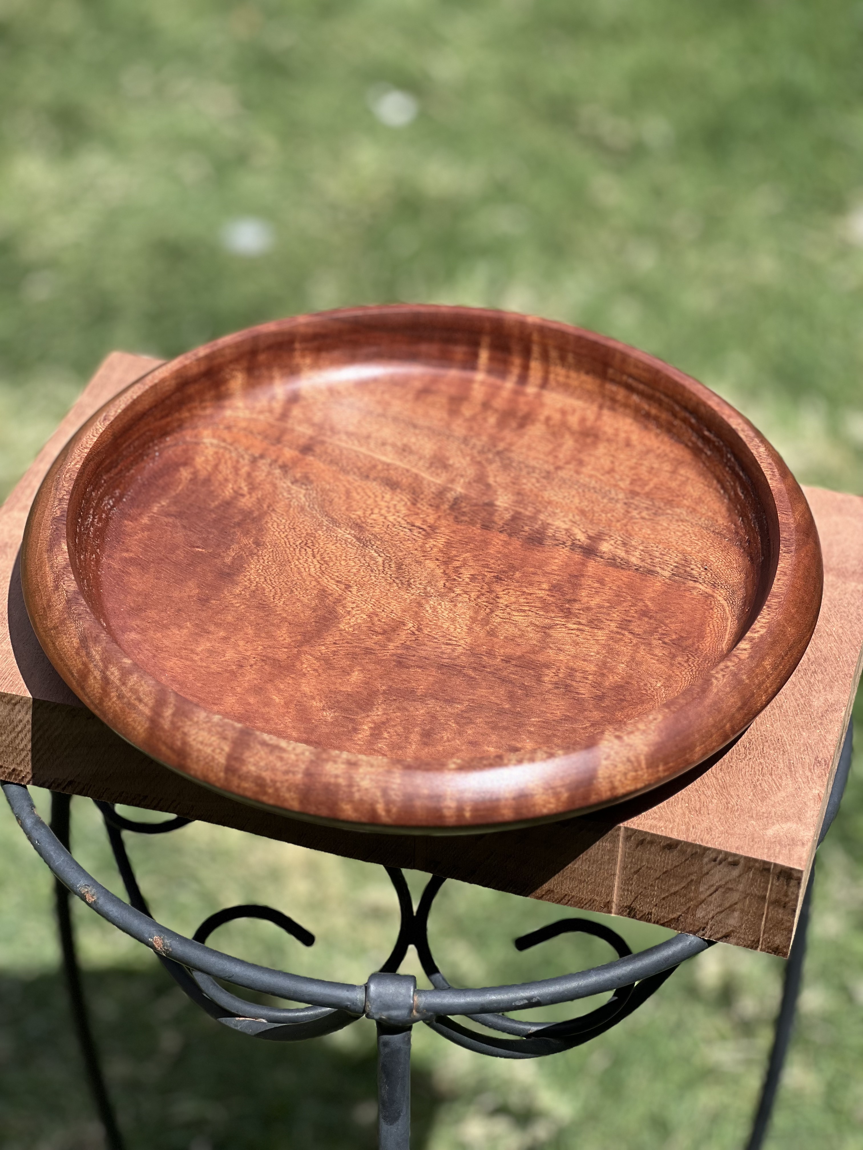 Elegant Small Walnut Platter: Perfect for Any Occasion