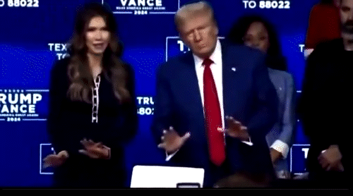 The Noem Trump Dance: A Must-See Performance
