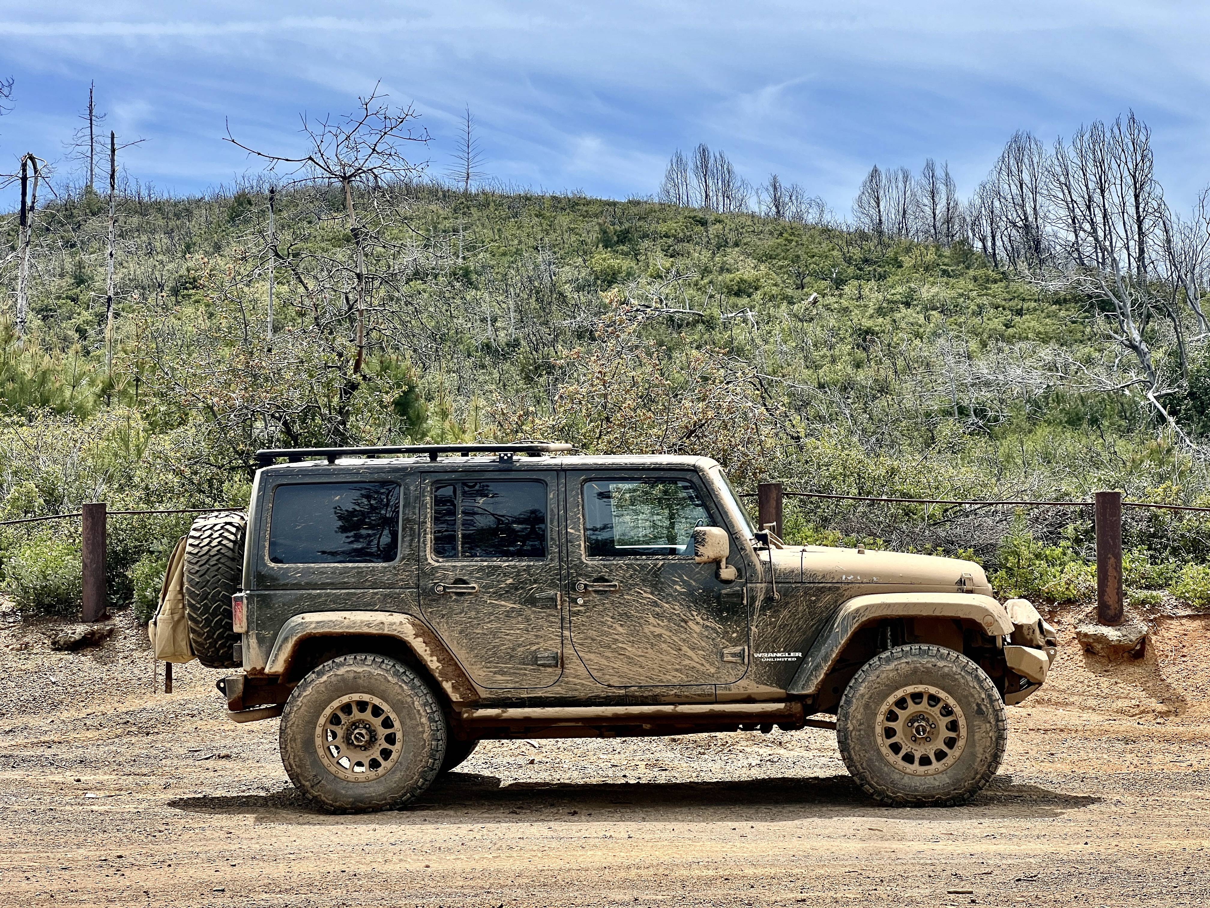 Just a Jeep Being Its Adventurous Self