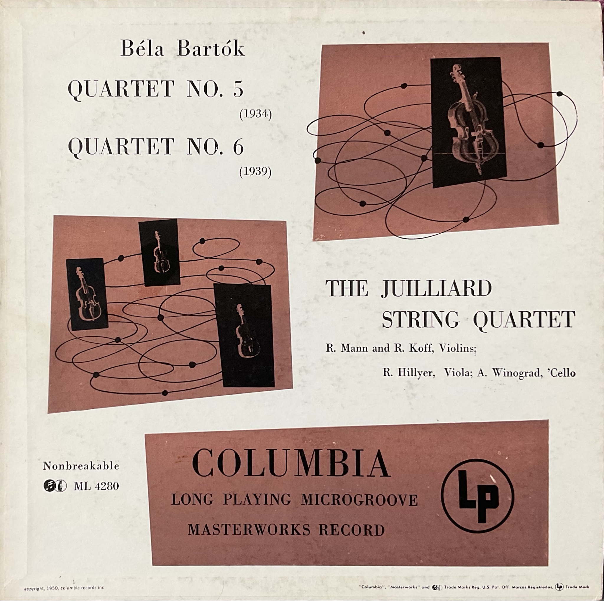 Bartok's String Quartets: A Timeless Recording by the Juilliard String Quartet from 1950