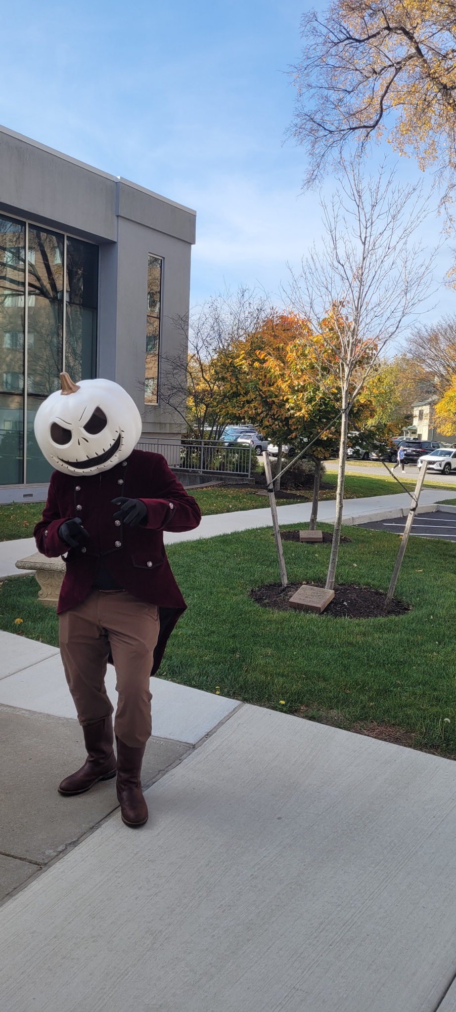 Wishing You a Spooktacular Halloween from Your Favorite Costumed College Professor!