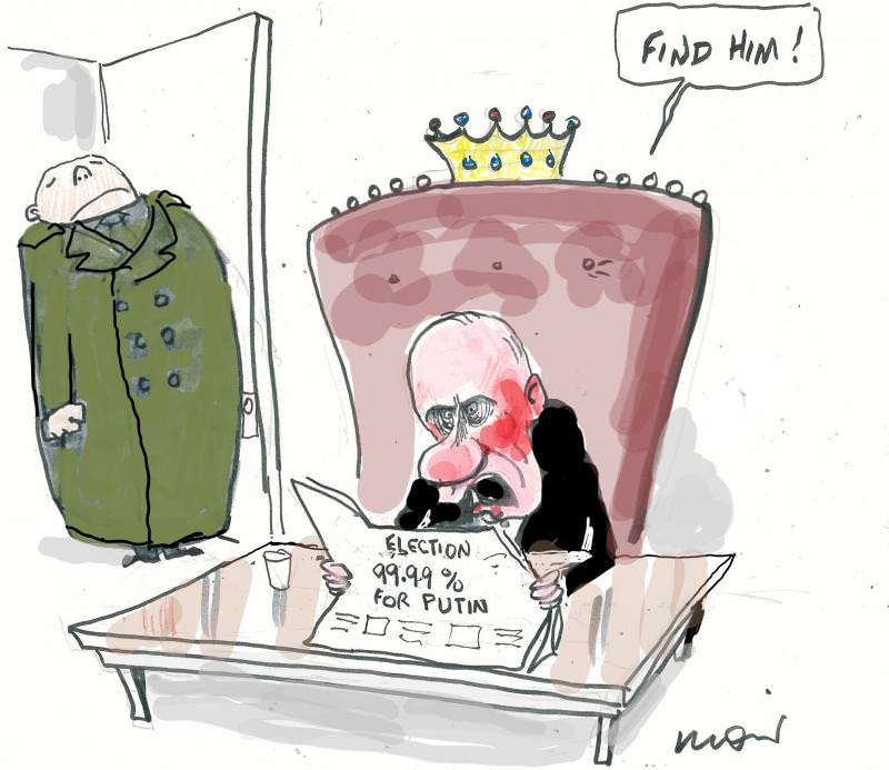 Putin Caricature: A Satirical Take!