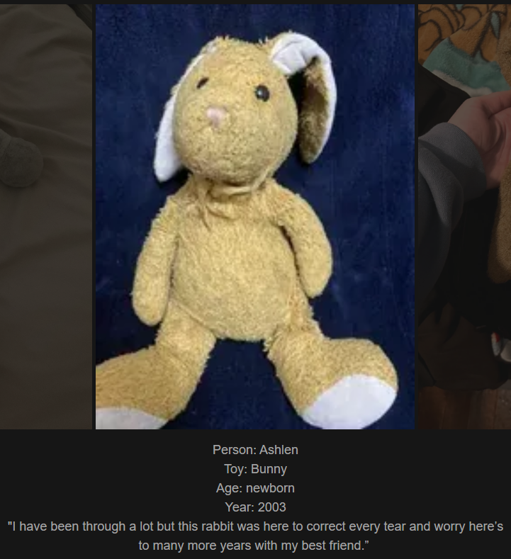 Day 851: Join Me on My Website to Celebrate Childhood Toys - Meet Bunny, Our Newest Friend!