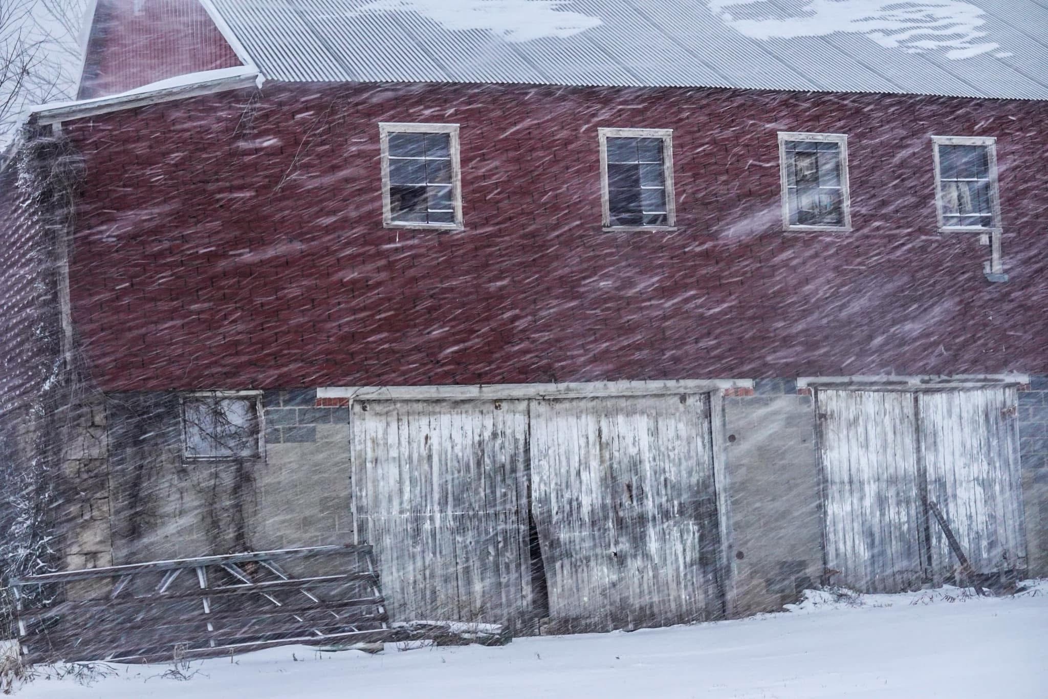 A rustic barn standing tall