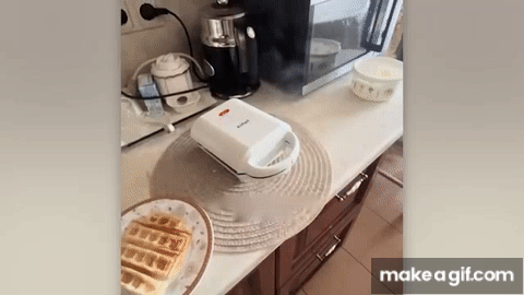 Waffle Iron Stages a Hilarious Wildcat Strike
