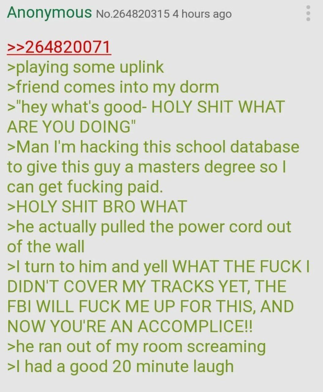 The Enigmatic World of Green Text