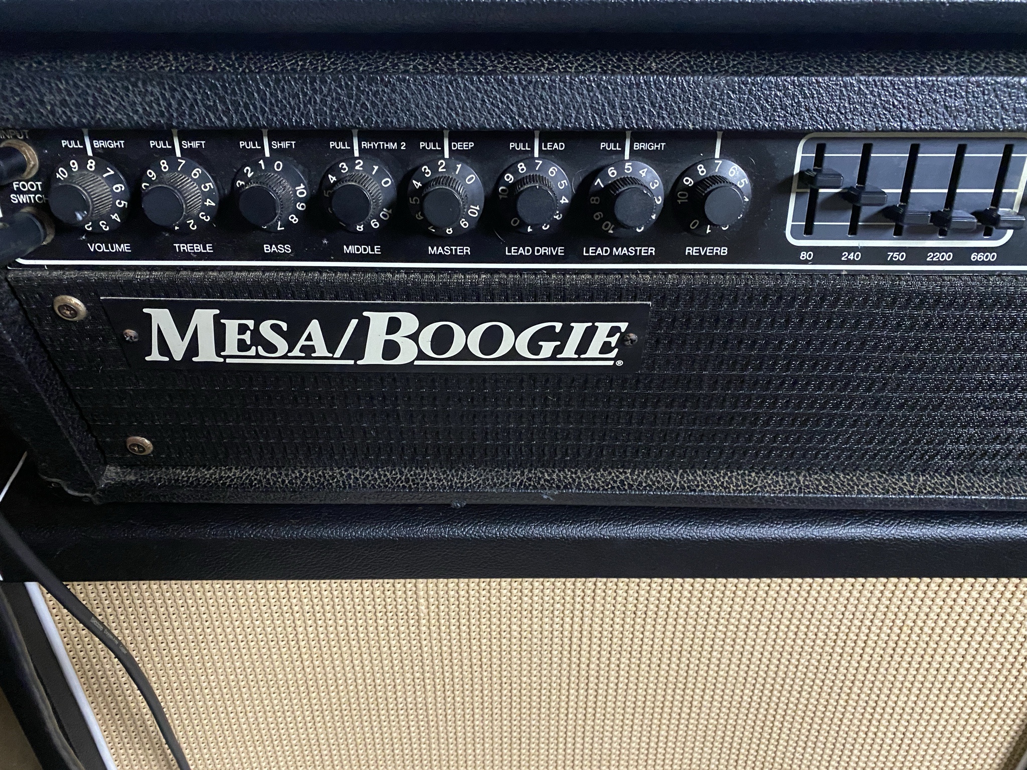 Behold the Mesa Boogie Mark III Blue Stripe