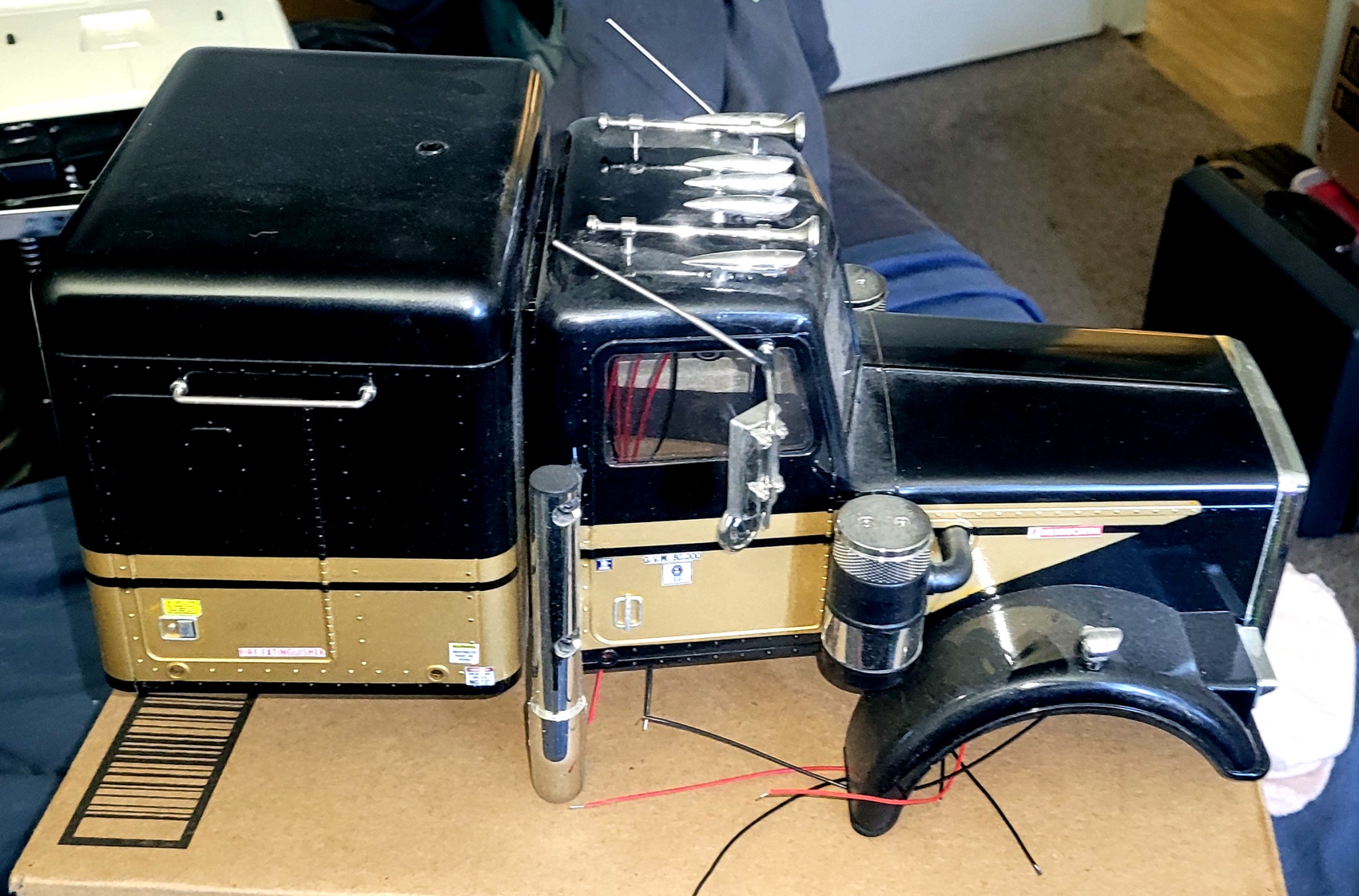 Transforming the Tamiya Grand Hauler with Smokey and the Bandit Style