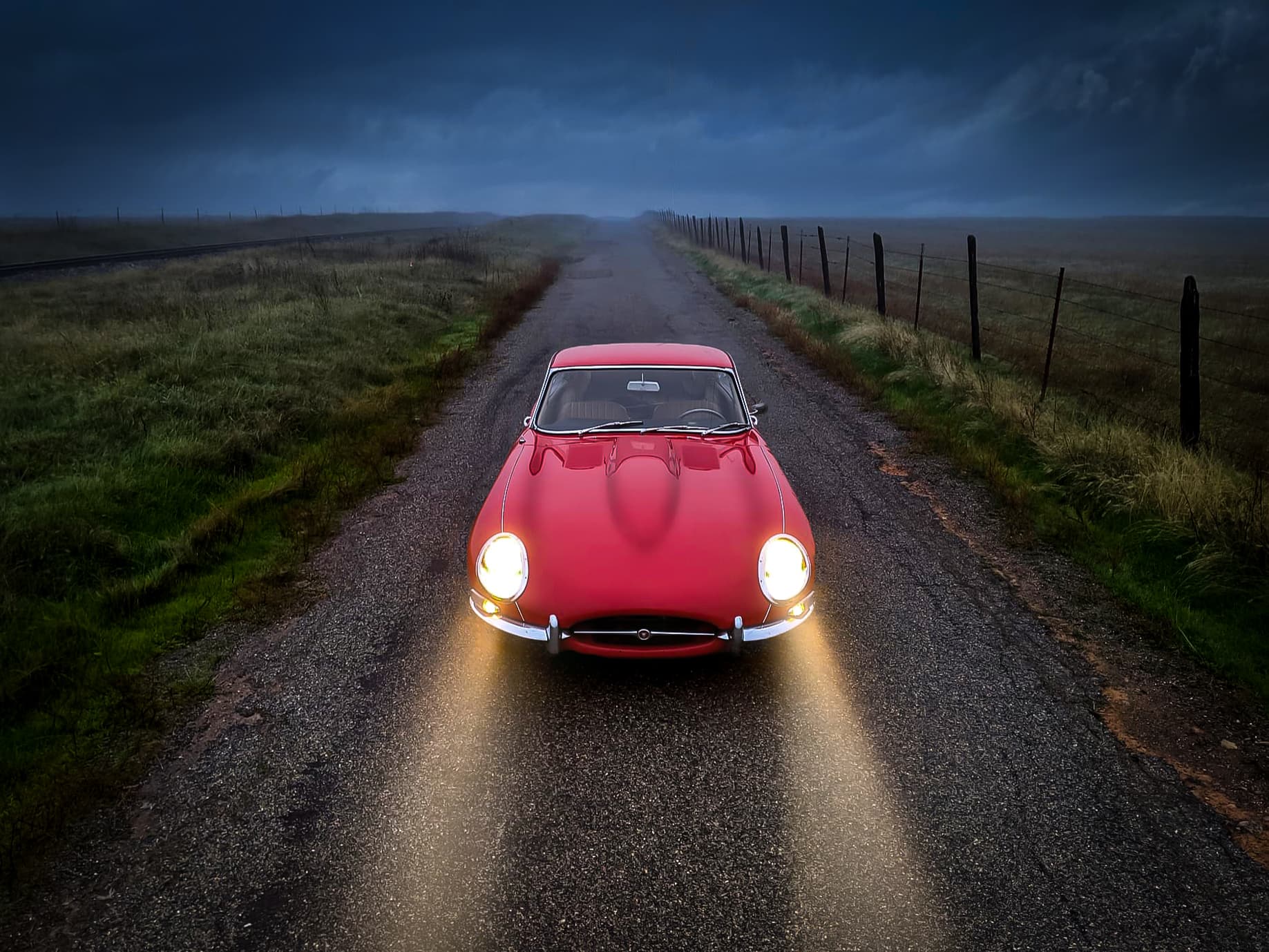 The Timeless Elegance of the 1967 Jaguar XKE FHC