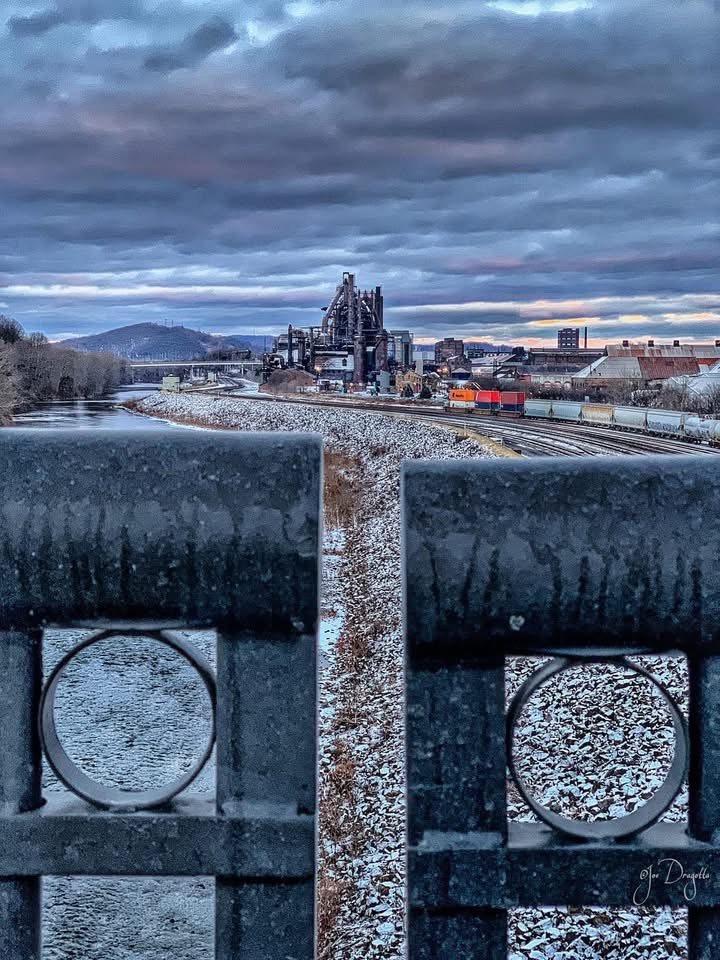 A stunning view from the bridge that takes your breath away.