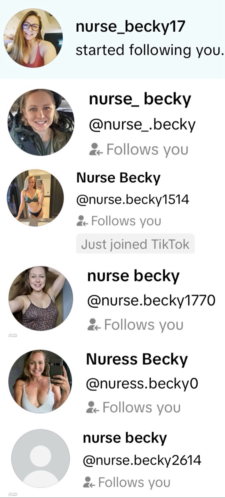 Who Are These Nurse Beckys and Why Are They Creeping on Me?!