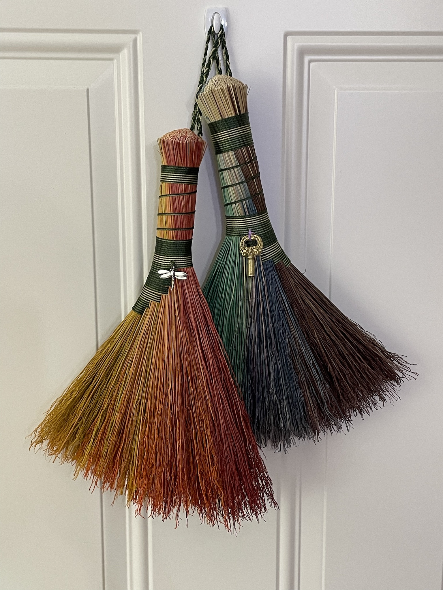 My First Attempt at Crafting Brooms: Just Need to Trim the Handles!