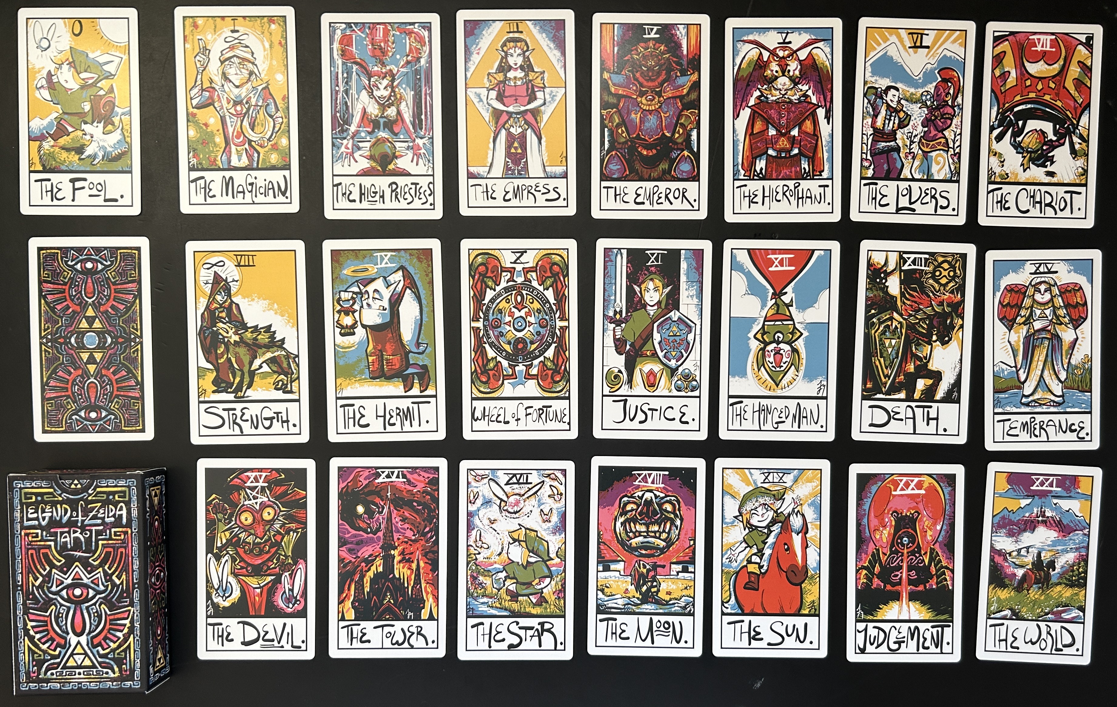 Exploring the Enchanting Legend of Zelda Tarot by Lizard Wizard Studios