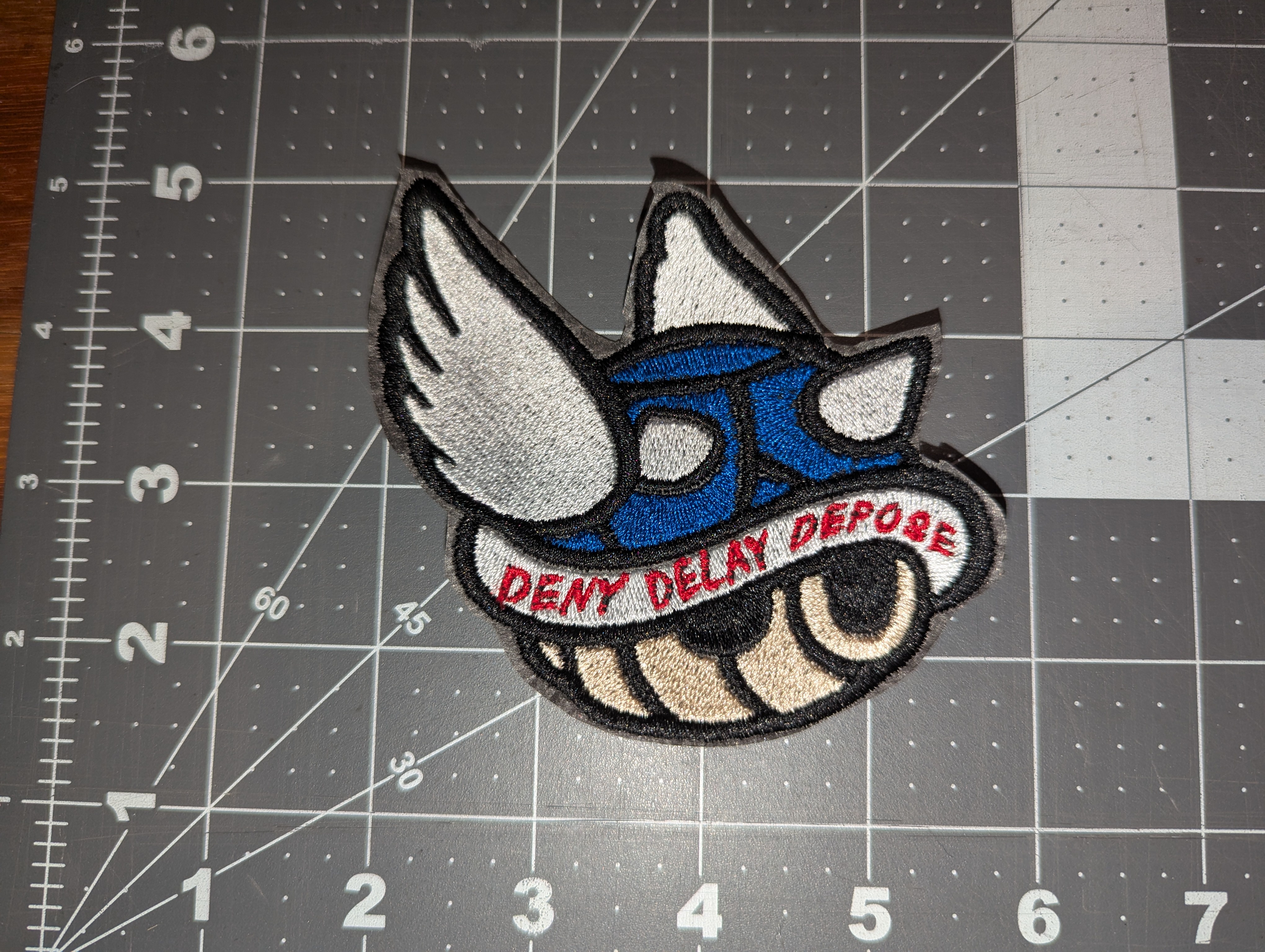 Check Out My Latest Creation: First Test Stitch of a New Patch