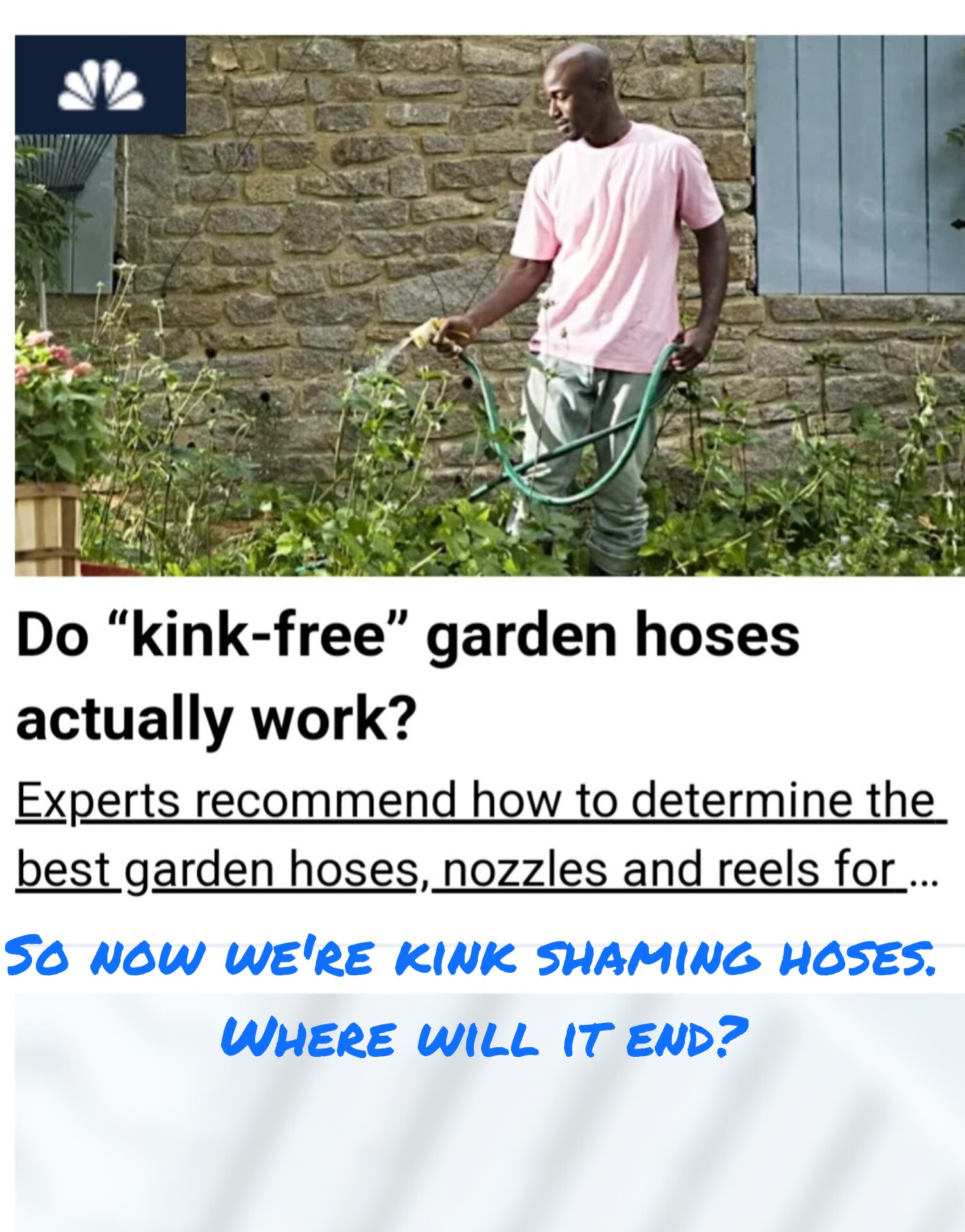 Now they're targeting your hoses too!