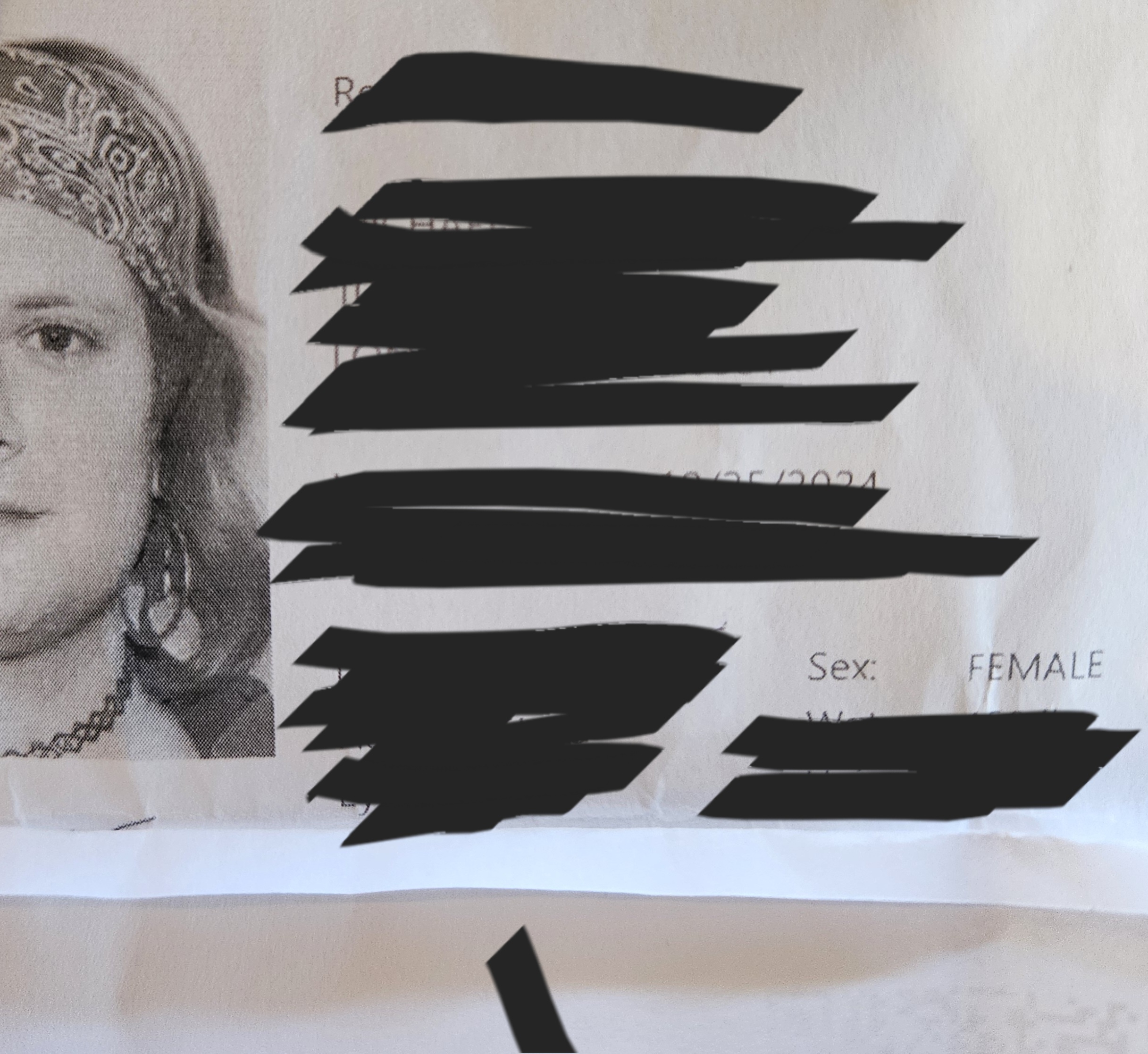 Finally received my new ID reflecting my true identity!