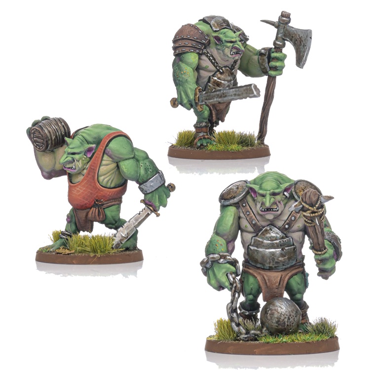 Forest Trolls Brought to Life by Shieldwolf Miniatures