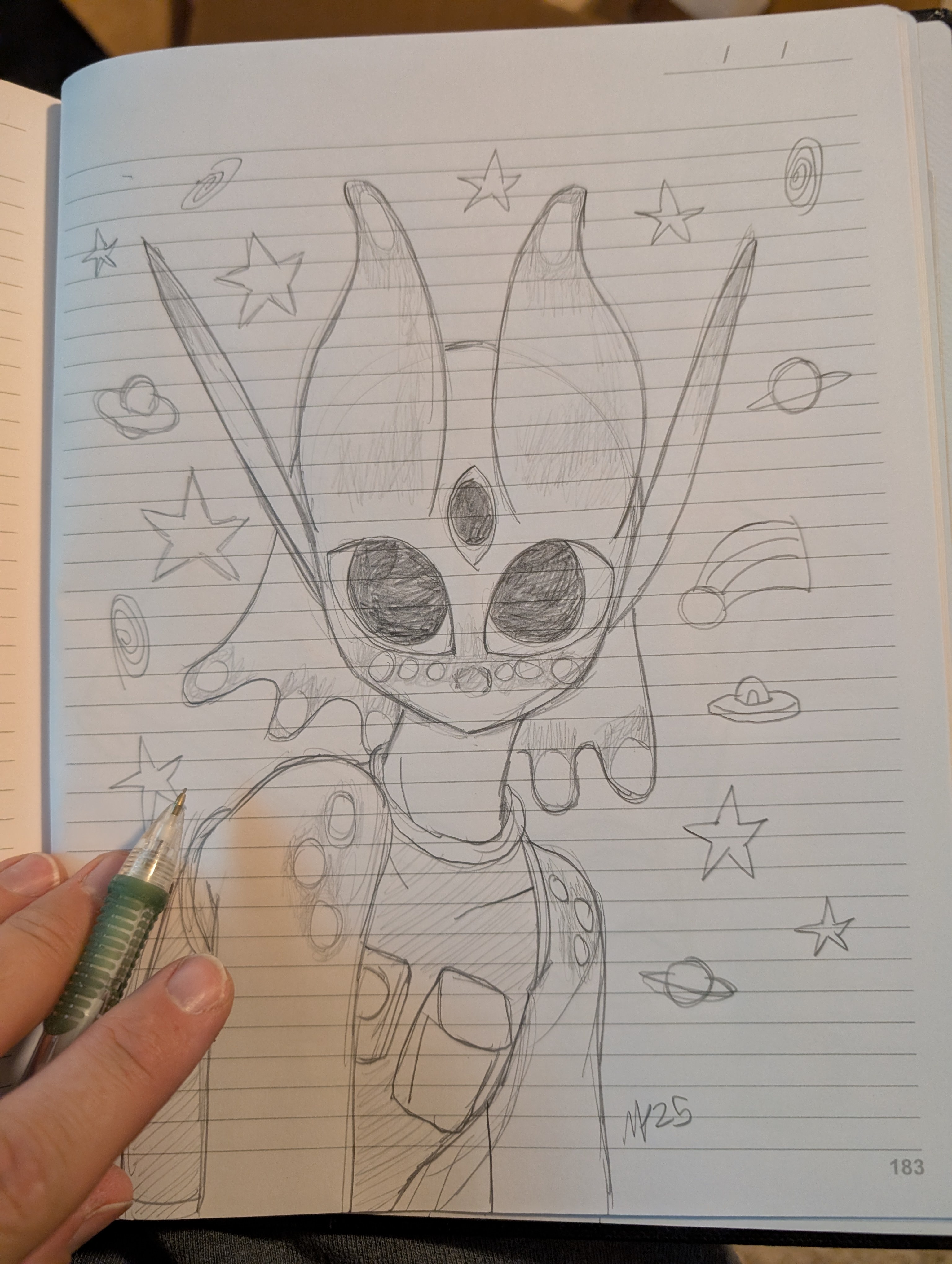 Check out my creation: NICO the alien girl!