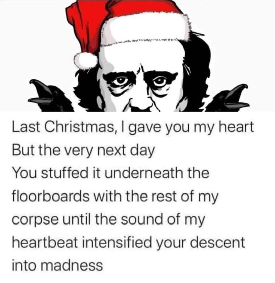 Poe Poe Poe! Wishing You a Merry Christmas!