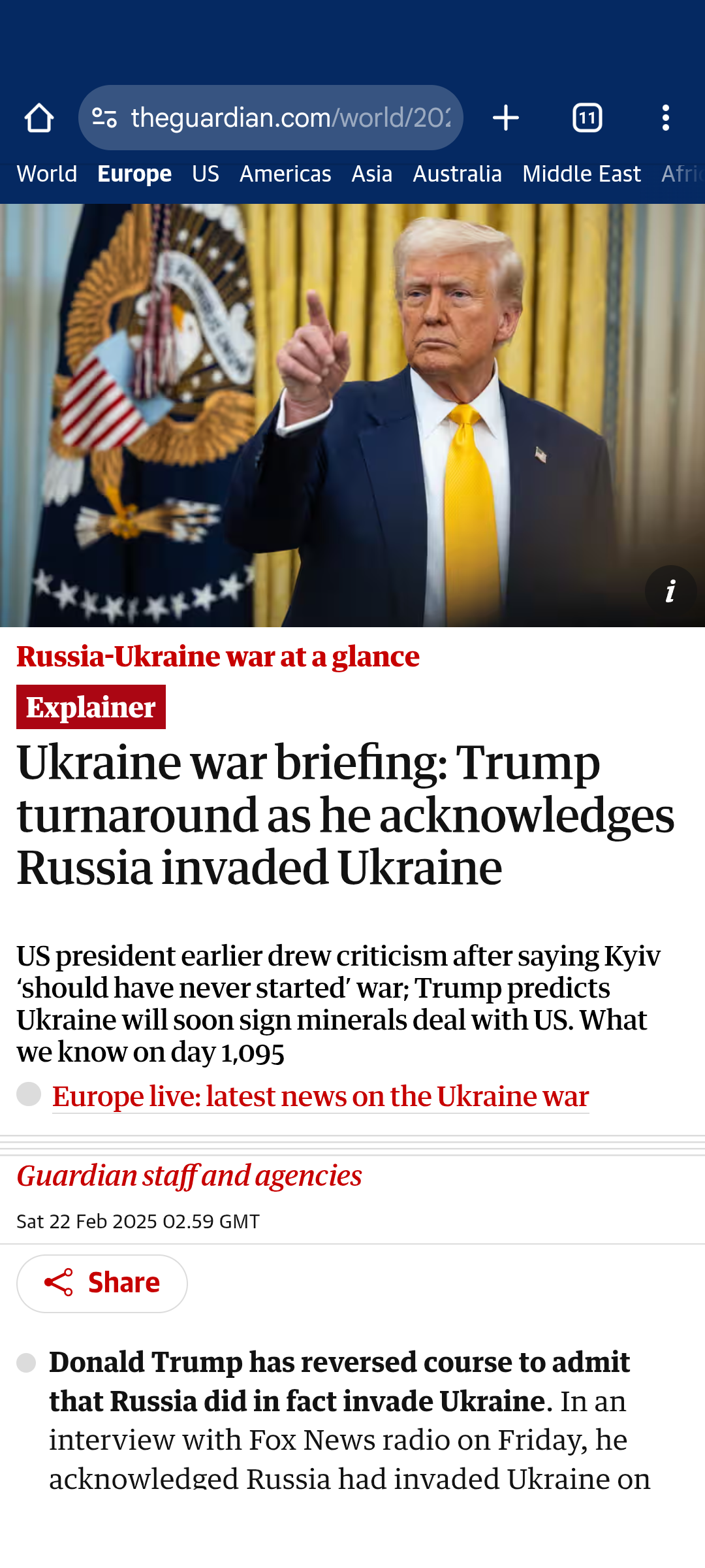 Donald Claims Russia Invaded Ukraine: The Space Karen Chronicles