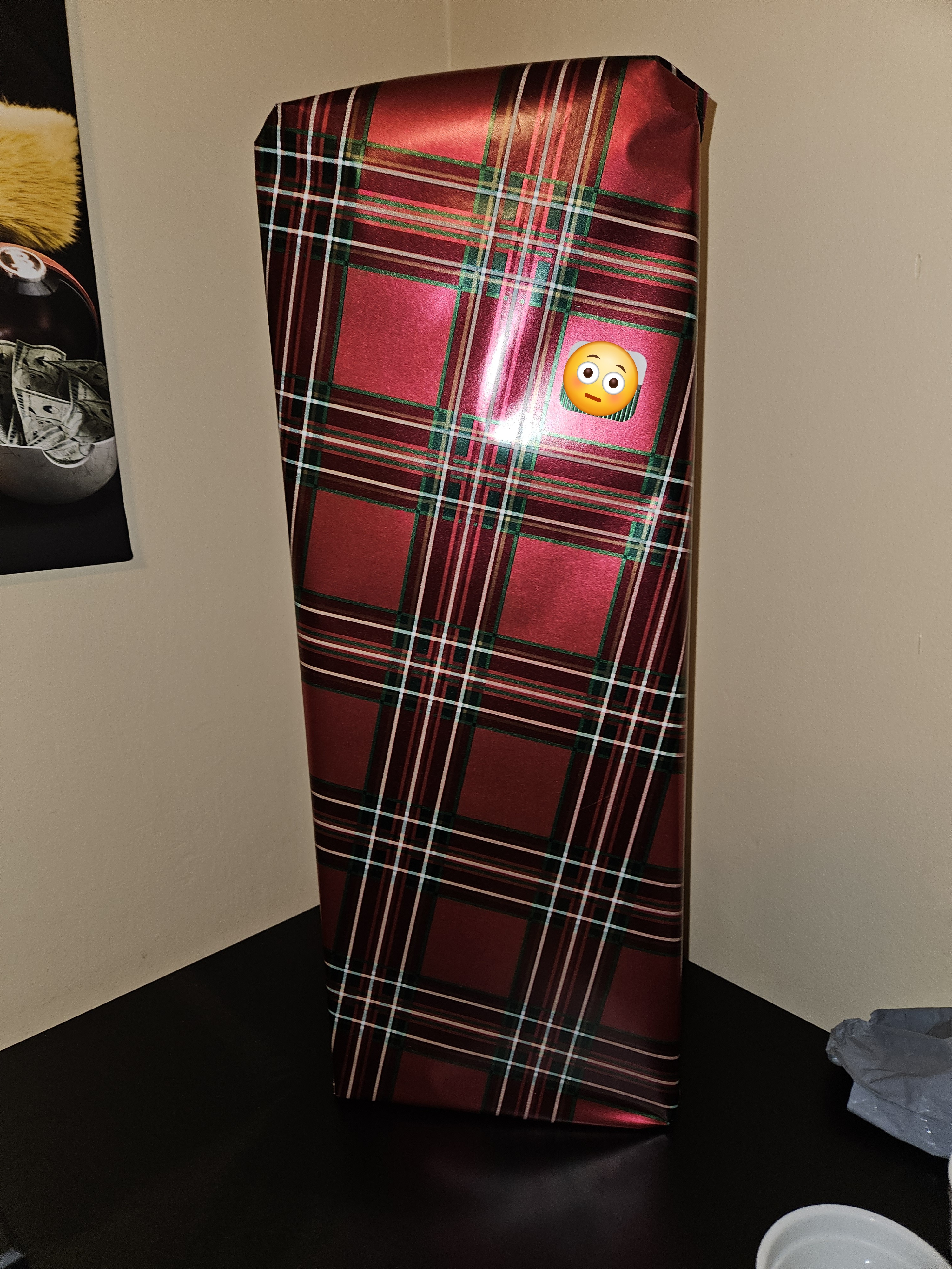 Presents stacked up in the front!