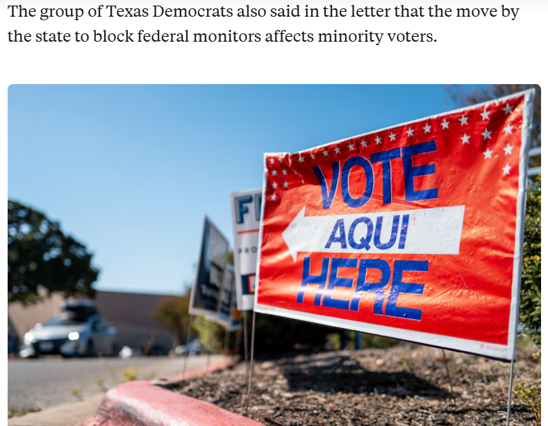 Federal poll monitors face restrictions in GOP-led states