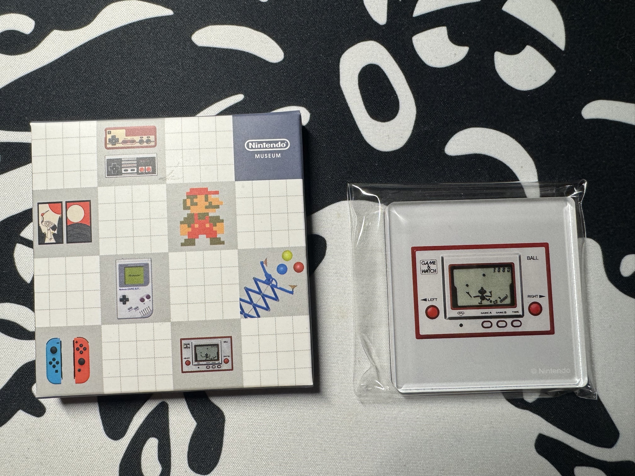 Exclusive Nintendo Museum Kyoto Game & Watch Ball Magnet: A Collector's Gem