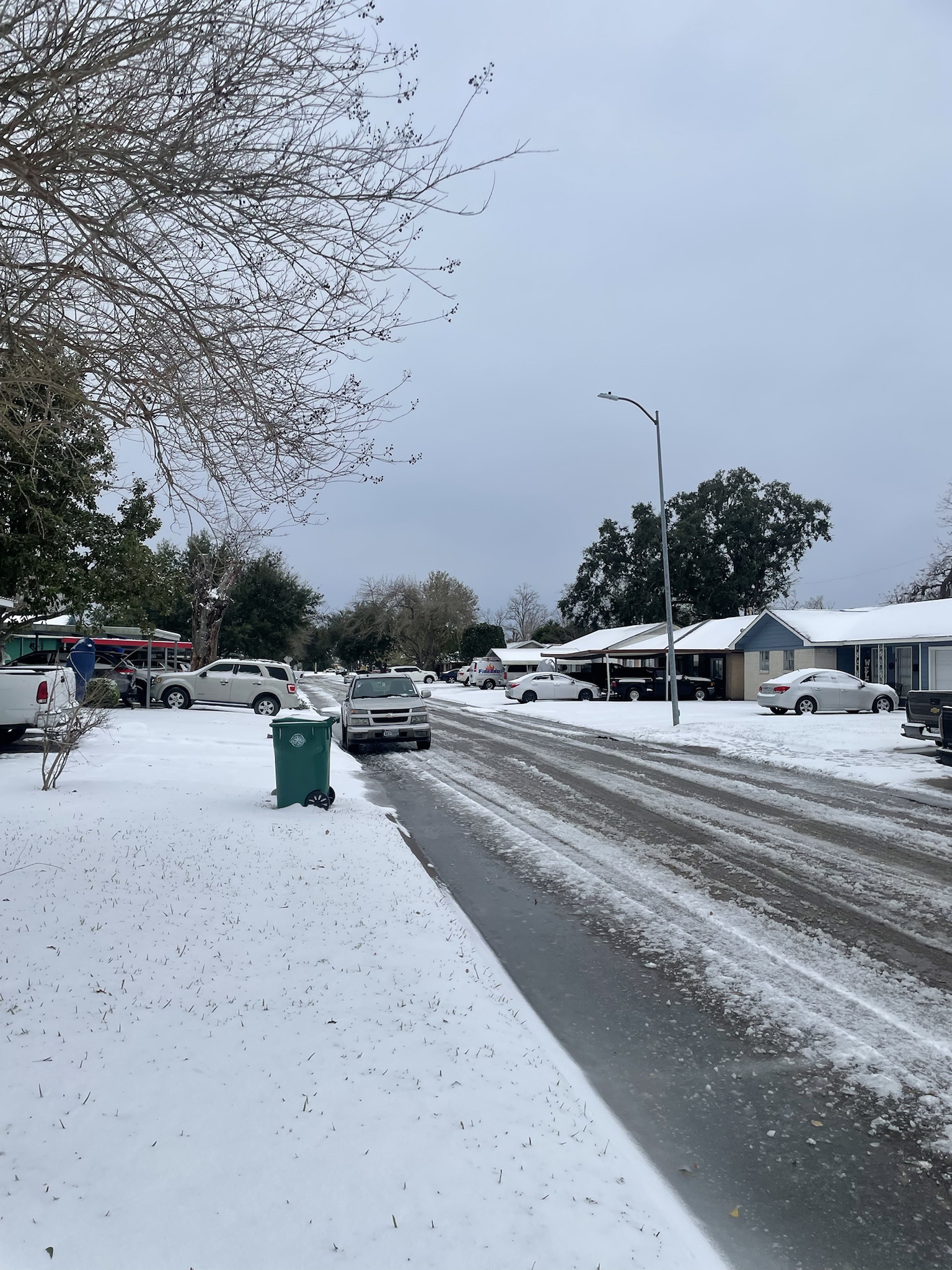 Unexpected Snowfall in Houston on January 21, 2025