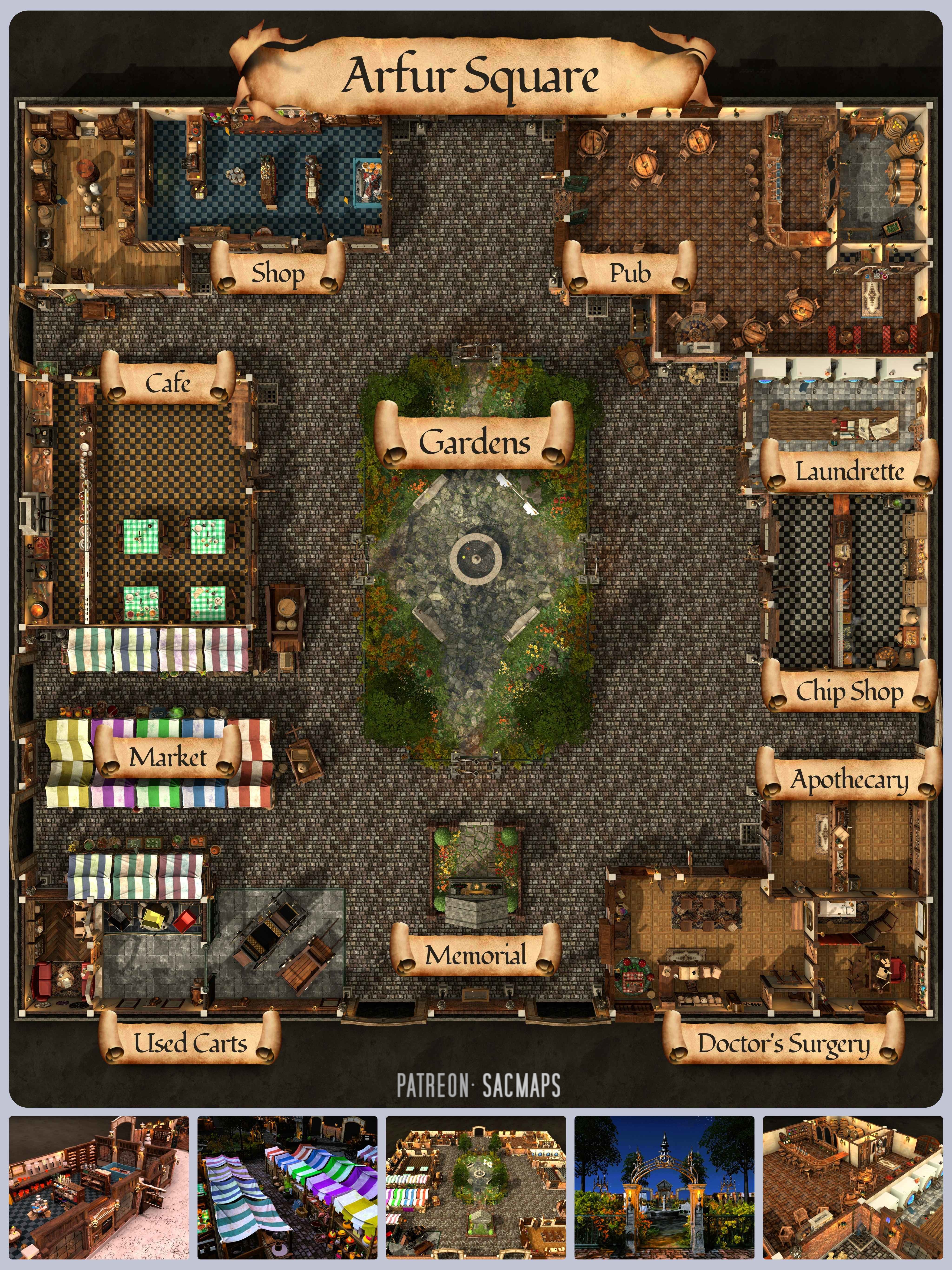 Celebrate Our 2-Year Anniversary with a FREE TTRPG Map Pack!