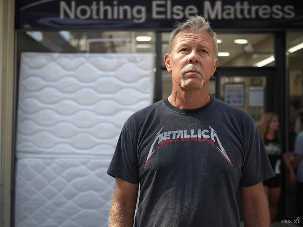 James Hetfield Launches His New Mattress Business